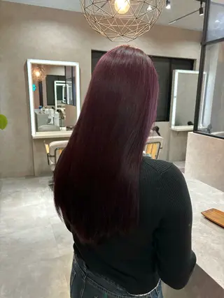 ロング つちくら あみのヘアスタイル