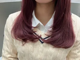ロング カラー GO TODAY SHAIRE SALON原宿vita店舗所属・🩷完全マンツーマン 💖ASAHIのヘアスタイル