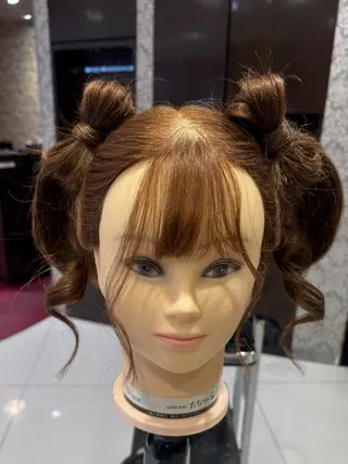 ロング ヘアアレンジ EARTH大曽根💛 田中りほのヘアスタイル