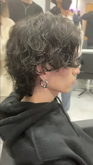 メンズ アイブロウ men'sカットの 神様　Sky原宿のヘアスタイル