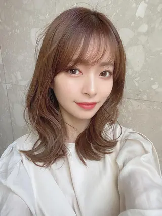 ロング カラー 個室サロンLOUIMADNA栄店所属・髪質改善美容師 個室サロン白金厚哉のヘアスタイル