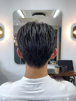 ショート メンズ 守屋 寿哉のヘアスタイル