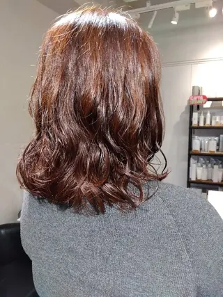 パーマ 速水 幾実のヘアスタイル