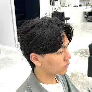 ショート パーマ メンズ 【メンズパーマ特化】 🍏網中勇喜のヘアスタイル