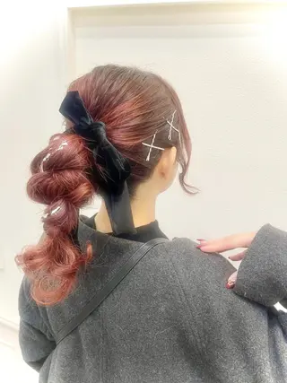 ヘアアレンジ lien ヘアサロンリアンのヘアスタイル