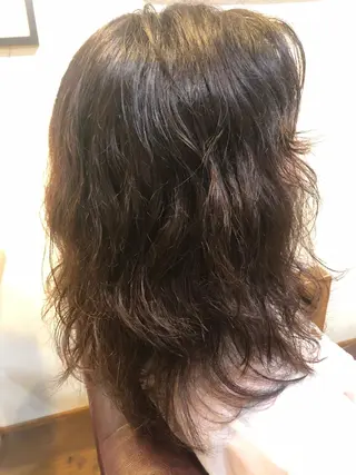 ミディアム カラー パーマ アイビーライン武蔵小杉所属・💟アイリスト 💟のマツエク・マツパデザイン