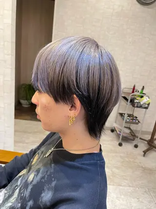 ショート 🍭透明感カラー 志賀拓海🍬🌈のヘアスタイル