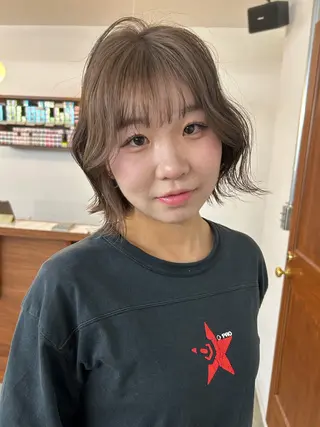 ショート カラー 大阪梅田/ イマムラミヅキのヘアスタイル