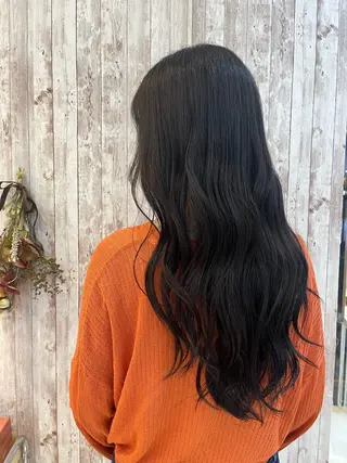 ロング カラー minami🌿‬ 透明感カラー🫧のヘアスタイル
