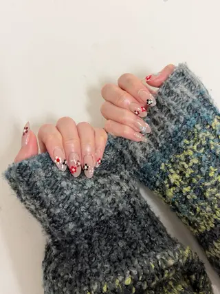 ネイル Rencontre所属・Rencontre 四谷三丁目韓国ネイルのネイルデザイン