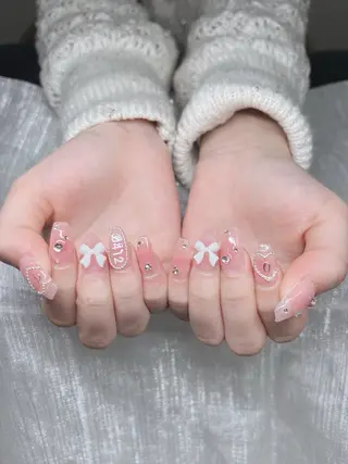 ネイル Lee Nails チップ長さだし専門店のネイルデザイン