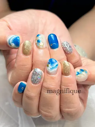 ネイル プライベートサロン マニフィークのネイルデザイン