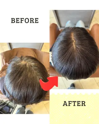 カラー 沖本 あやののヘアスタイル