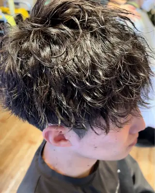 パーマ メンズ amoroso所属・花田 一輝のヘアスタイル