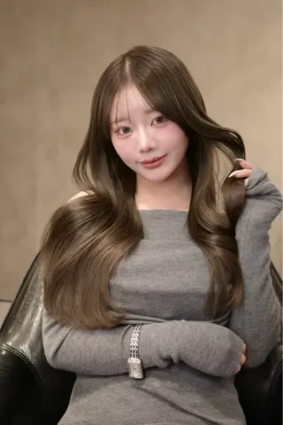 ロング 美顔形成｜酒井 ｜青山のヘアスタイル