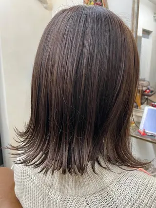 ミディアム カラー TOWA 野村　コウダイのヘアスタイル