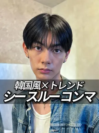 ショート メンズ k.e.y銀座店所属・安藤幹人 メンズカット/パーマのヘアスタイル