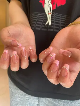 ネイル 束感まつ毛/ネイル/ LED♥KIRARAのマツエク・マツパデザイン