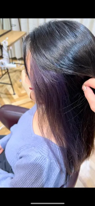 ロング カラー 🌞レイヤー×カラー 前川那津美🌞のヘアスタイル