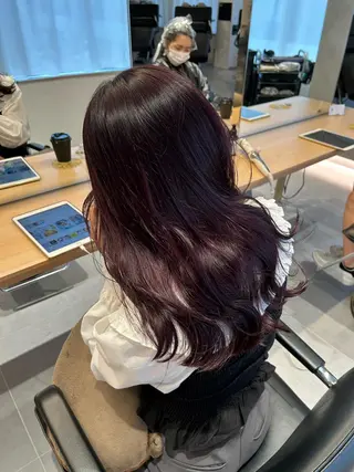 セミロング 🧚つやさらhair 🧚manakaのヘアスタイル