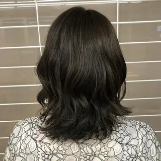 ミディアム カラー 辻堂メンズ特化 YU-YAのヘアスタイル