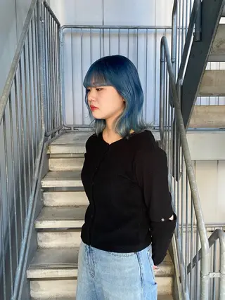 ミディアム カラー mai / linoah˚✧のヘアスタイル