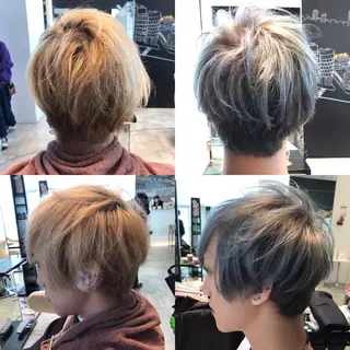 ショート ミディアム セミロング ロング カラー ヘアアレンジ メンズ Re:ta KANZOのヘアスタイル