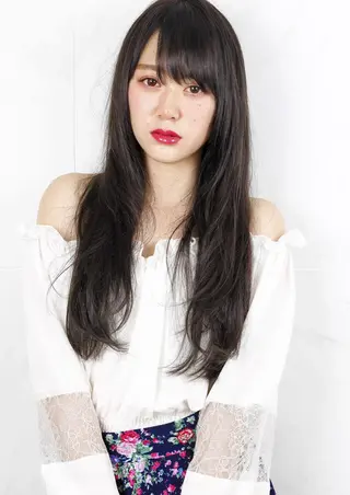 ロング 竹之内 蔵人のヘアスタイル