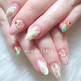 ネイル 柴田 彩のネイルデザイン