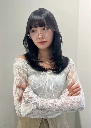 セミロング カットモデル募集中/ マオ🌙のヘアスタイル