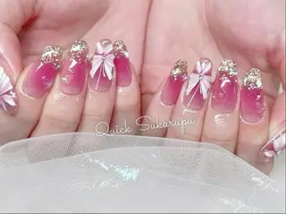 ミディアム Quick Sukarupu 高田馬場店所属・Quick Sukarupuのネイルデザイン