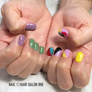 ネイル Hair salon Irie所属・與儀 知佳のネイルデザイン