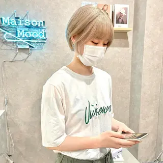 ショート 河原 亮のヘアスタイル