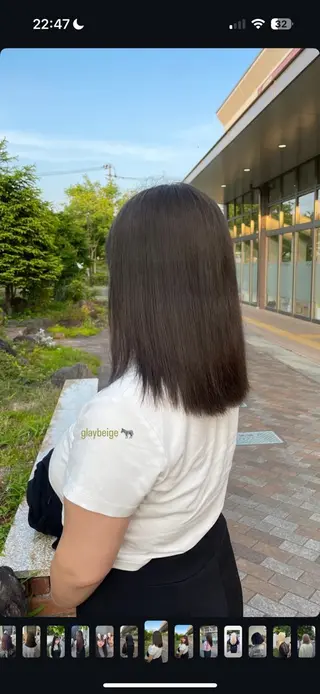 カラー Yoshida neiroのヘアスタイル