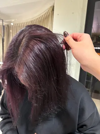 カラー 🌟デザインカラー 久保悠那のヘアスタイル