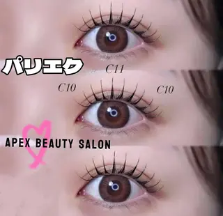 マツエク・マツパ APEX SALONのマツエク・マツパデザイン