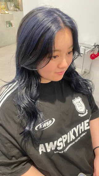 ロング 💫骨格診断カット 🌈KAHOのヘアスタイル