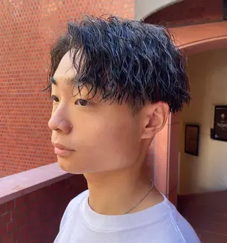 パーマ メンズ 年間2000名担当◎ パーマ職人/仲原佑樹のヘアスタイル