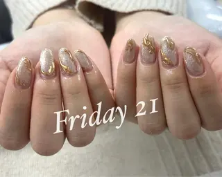 ネイル ネイルサロン Friday 21所属・ネイルサロン Friday 21のネイルデザイン