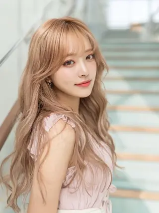 ロング 池袋/カラー特化🎨 ロング料金なし🩵のヘアスタイル