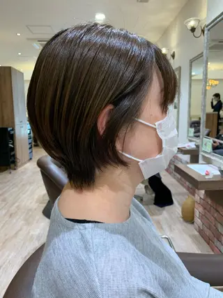 ショート カラー 髪質改善&Spa fee南越谷2号店所属・髪質改善/南越谷/ 山岸彩夏のヘアスタイル