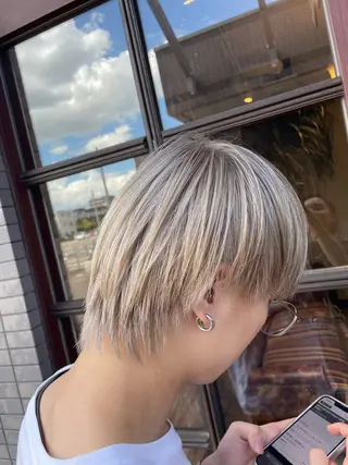 カラー メンズ ABEY LEVRAI所属・Miyabi.💋 ABEYLEVRAIのヘアスタイル