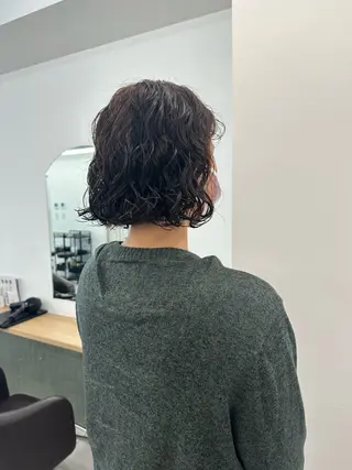 ショート カラー パーマ キッズ オトナヘア🌸 harukaのヘアスタイル