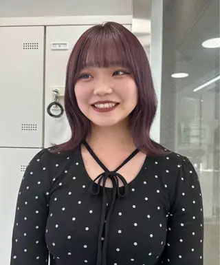 カラー 🌛ハイトーン/ ブロンド🩶MANAのヘアスタイル