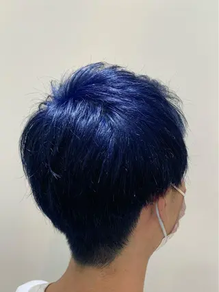 ショート メンズ 塩谷 雪花のヘアスタイル