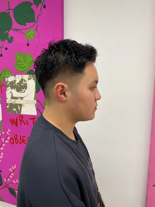 メンズ 田中来夢 Jr.スタイリストのヘアスタイル