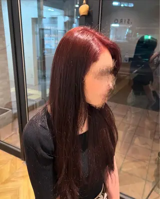 カラー 和田 紗弥香のヘアスタイル