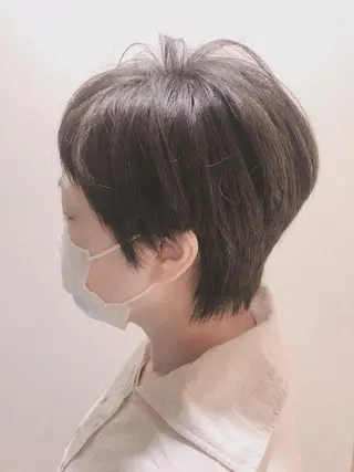 ショート Atelier JD PARIS所属・🤍高山 ほなみ🤍のヘアスタイル