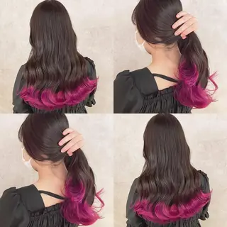 カラー 渋谷:インナーカラー ／🍒エリカ🍒のヘアスタイル