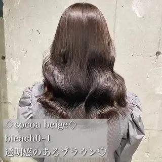 ミディアム カラー パーマ ヘアアレンジ メンズ キッズ ネイル マツエク・マツパ アイブロウ reco所属・ウルフ&レイヤー特化 まとまる美髪矯正のヘアスタイル